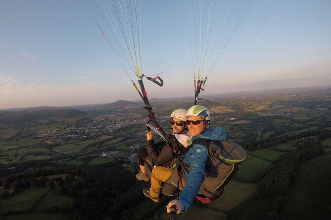 Tandem Paragliding Experience in the Brecon Beacons - The Scenic and Educational Value