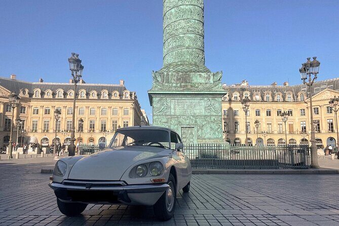 The Essentials of Paris in a Classic Open Top Car Citroën DS - What to Expect from the Experience