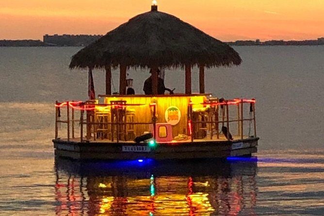 Tiki Boat - Clearwater - The Only Authentic Floating Tiki Bar - The Experience of a Lifetime: Marine Wildlife and Scenic Vistas