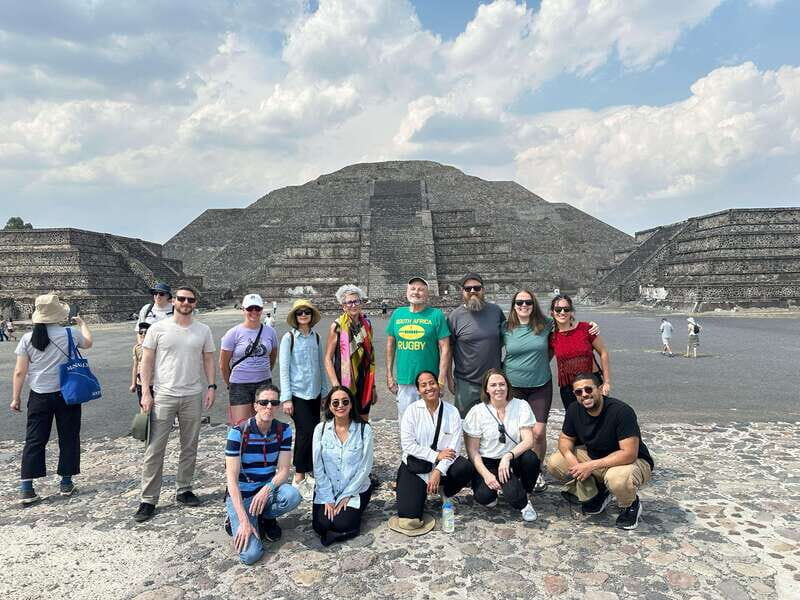 Trip through Teotihuacan, Basilica and Mezcal tasting. - The Pyramid of the Sun and Moon