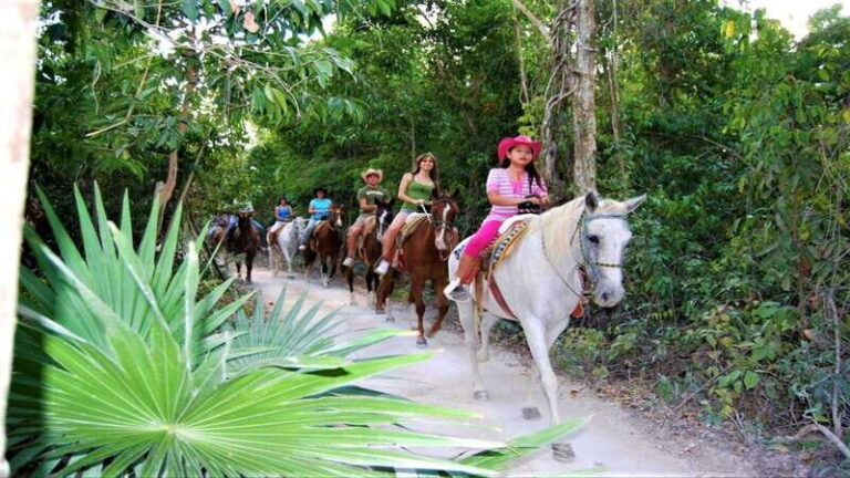 Tulum: Horseback Riding in the Jungle w/ Transfers and Lunch - What’s Included & What’s Not?