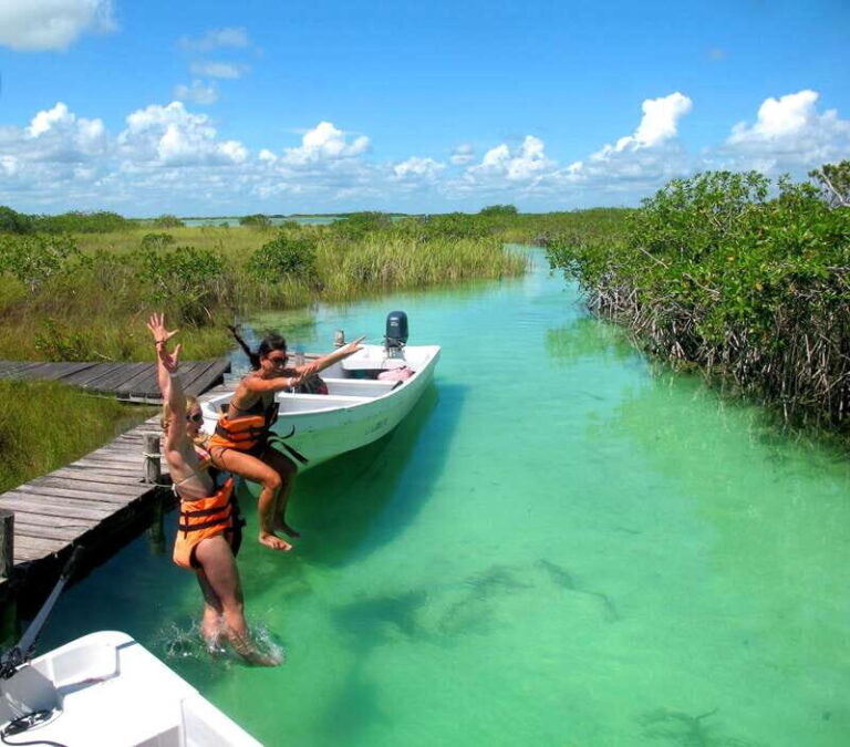 Tulum: Sian Ka'an Lagoons and Cenote Escondido Tour - Muyil Ruins: A Peek into Mayan Civilization