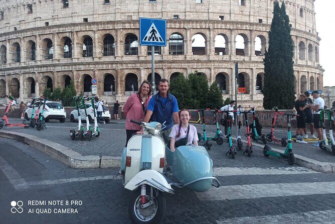 Vespa Sidecar Tour at Day/Night with Pickup - The Practical Side: Comfort, Cost, and Group Size