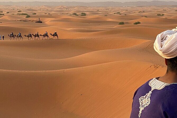 2 Days Private Fes Desert Tour with one Overnight in Luxury Desert Camp - Transportation & Practical Details