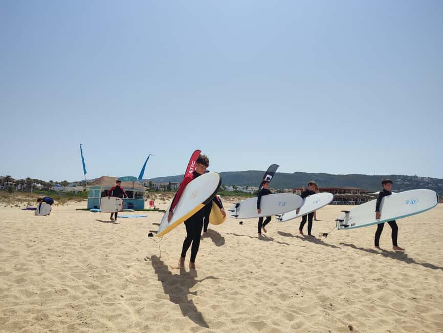 2-hour surfboard rental in Zahara de los Atunes - Location and Setting