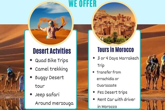 2 Hours Sahara Quad Biking Tour Around Merzouga Desert - The Practical Details