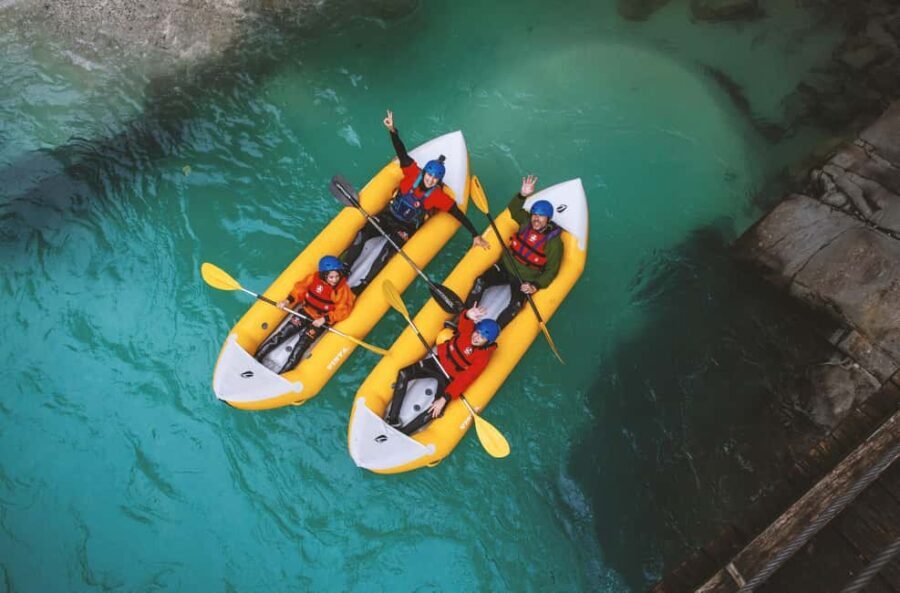 2h fr Vienna Alpine river "Double Ducky" whitewater kayaking - The Journey from Vienna