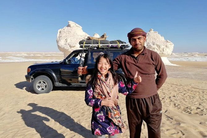 3 Days : Giza Pyramids , Egyptian Museum + Overnight CAMPING in the white desert - Day 3: Returning to Cairo with a Last Look