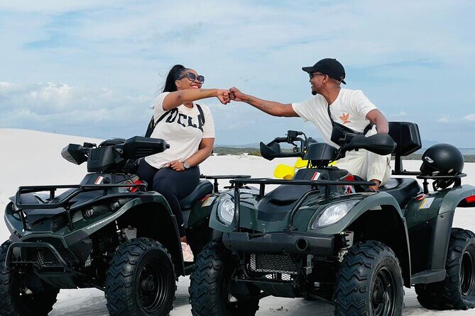 30 minutes Quad Biking, FREE Sandboarding and Content Creation - The Scenic and Photogenic Dunes