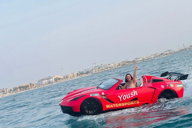 30Min Jetcar Dubai with Burj Al Arab Views-Free Ice Cream - Checking in and Logistics