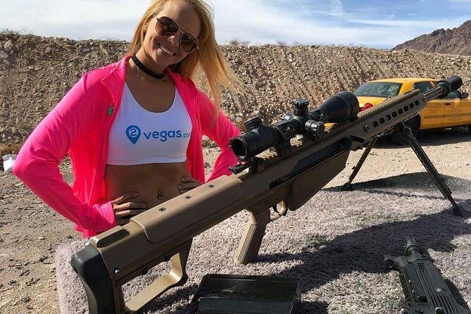 4 Gun Desert Shooting Adventure with Lunch - Shooting the Guns