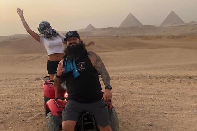 4-Hours Private tour Giza pyramids ,Sphinx ,Quad ATV & Camel Ride - The Value and Experience