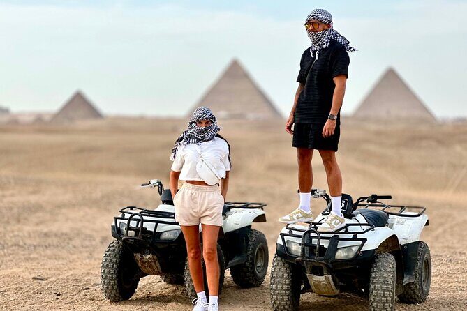 60 Min Quad Bike Ride Private Tour from Cairo or Giza - Authentic Photos and Memory-Making