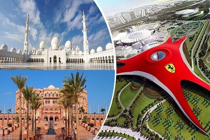 Abu Dhabi City Tour with Ferrari World Tickets - Key Points