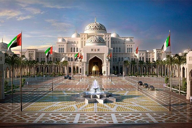 Abu Dhabi City Tour With Presidential Palace Entrance - Guided Tour - Transportation and Group Size