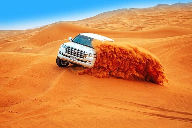 Abu Dhabi Desert Safari BBQ Dinner Live Shows Pick & Drop More - Transport & Group Size