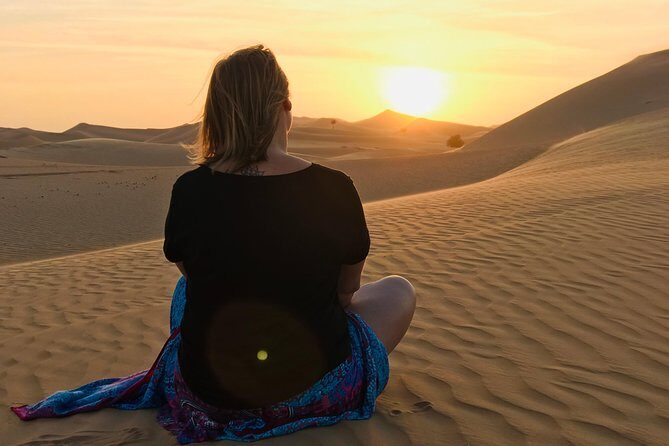 Abu Dhabi Desert safari with BBQ Dinner,Sandboarding & Camel ride - The Sum Up