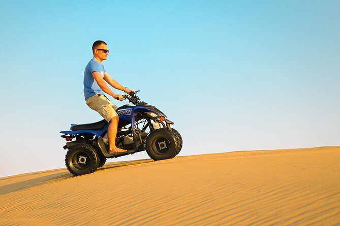 Abu Dhabi Evening Desert Safari - Private car Dune bashing & BBQ - Transition from City to Desert: The Scenic Drive