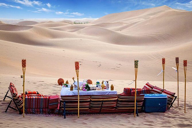 Abu Dhabi Private Desert Romantic Dune Dinner with Dune Bashing - The Experience in Detail