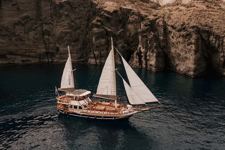 Adonis Luxury Schooner Santorini Full Day Cruise - What’s Included and What to Consider