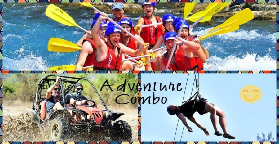 Adventure Combo: Rafting, Buggy Ride and Zipline with Lunch - Deep Dive into the Itinerary