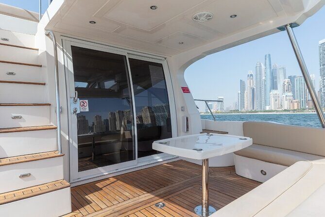 Affordable Yacht Rental Viktoriia from Dubai Marina - The Experience on Board