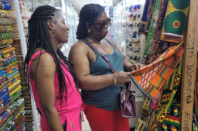 African custom clothing making experience with fabric tour - The Finished Garment and Additional Perks