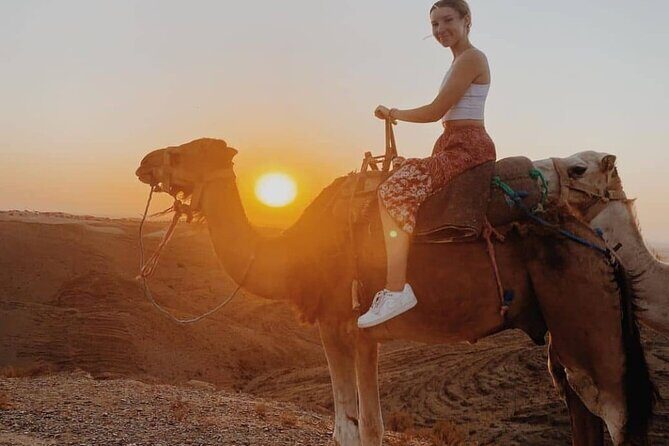 Agafay Desert-And Atlas Mountains & Camel-Trek-Day Trip From Marrakech - Agafay Desert and Camel Ride