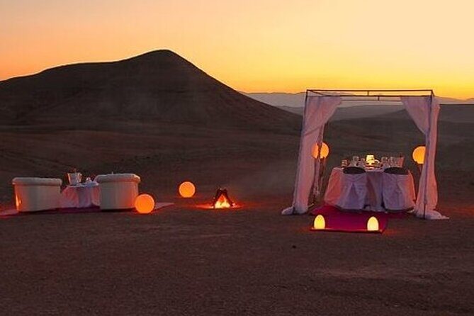 Agafay Desert Camel Ride with Dinner - The Dinner: Starry Skies and Authentic Flavors