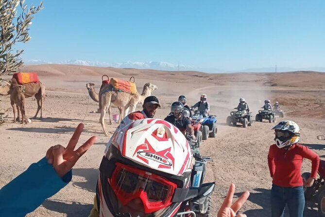 Agafay Desert Quad & Camel Tour with Dinner Show - Sunset Camel Ride: Relaxing and Photogenic
