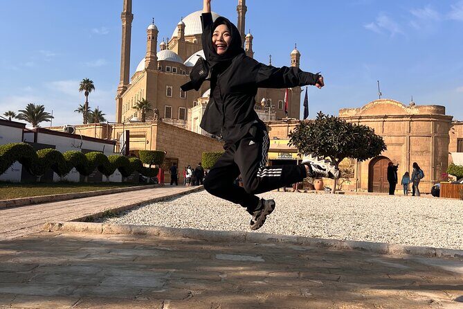 Al- Azhar Park , Mosque of Muhammad Ali, Gates of old Cairo- Al-muizz St, Bazaar - Walking Through History & Commerce
