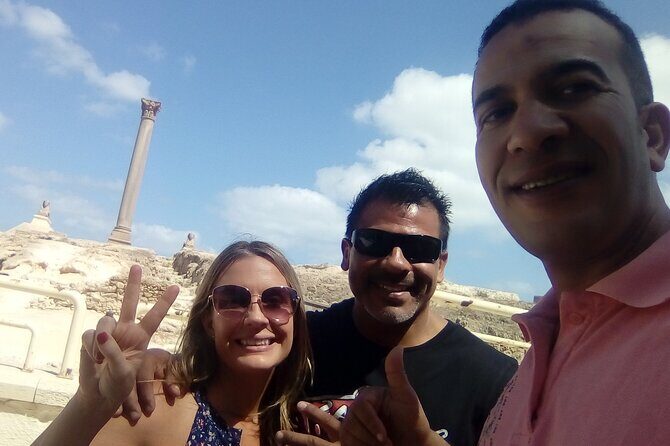 Alexandria day tour - Pompays Pillar: Roman Grandeur on a Column