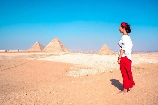 All Inclusive Giza Pyramids&Sphinx, Saqqara&Memphis Tour,Guide,Lunch, Camel Ride - Visiting the Step Pyramid of Djoser
