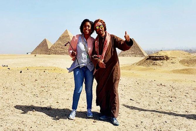 All inclusive Private Tour Giza Pyramids, New Museum ,Quad - Transportation & Convenience