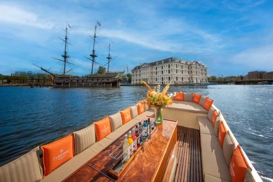 Amsterdam: Open Boat Cruise & Unlimited Drinks & Bite Option - The Itinerary: What You Can Expect