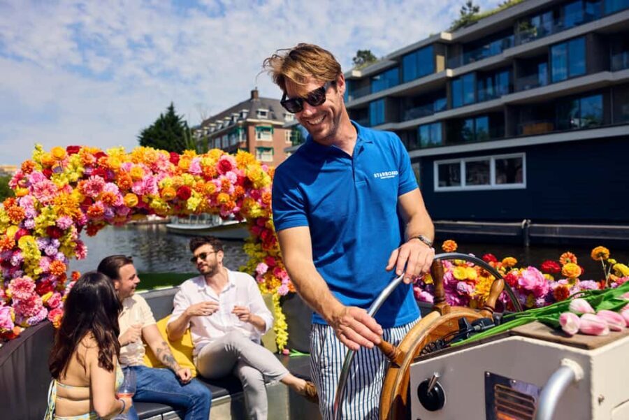 Amsterdam: The Original Flower Boat with Local Guide and Bar - The Real Value of the Flower Boat Experience