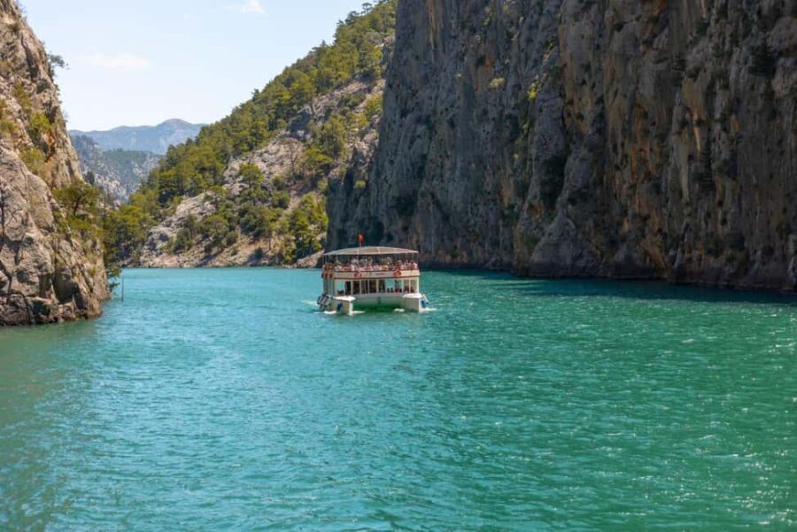Antalya/Alanya: Green Canyon With Boat&Lunch - Detailed Breakdown of the Itinerary