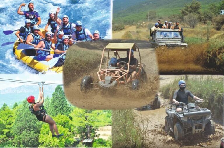 Antalya Buggy, Quad, Jeep, Rafting & Zipline Tour with Lunch - The Heart of the Adventure: What the Tour Entails