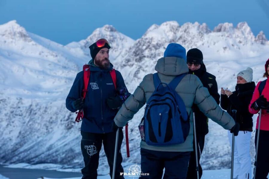 Arctic hike on Kvaløya Island with drinks and snacks - The Midway Break: Drinks and Snacks