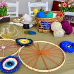 Athens: Evil Eye Weaving Workshop with Greek Tea - A Step Back in Time with a Mythical Twist