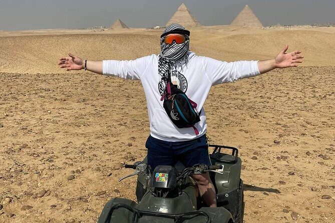 ATV Quad bike Adventure at Giza pyramids desert with Camel ride - The Route and Experience Breakdown