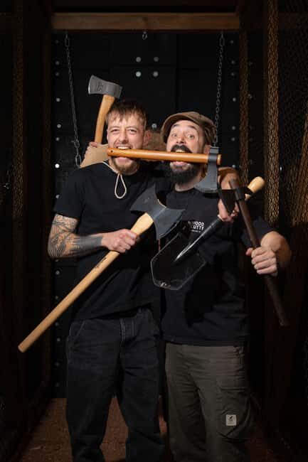 AXE THROWING & ENJOYING DRINKS IN COLOGNE'S FIRST AXE THROWING BAR - Authentic Experiences and Review Highlights