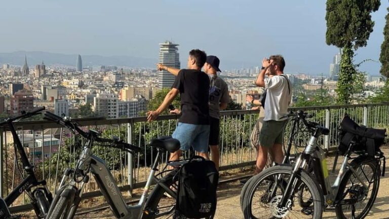 Barcelona: Montjuïc e-bike Adventure with Views and Castle - The Value of This Experience