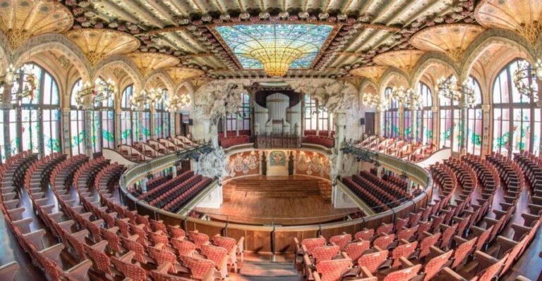 Barcelona: Palau de la Música Entry Ticket - The Experience: What Will You See?