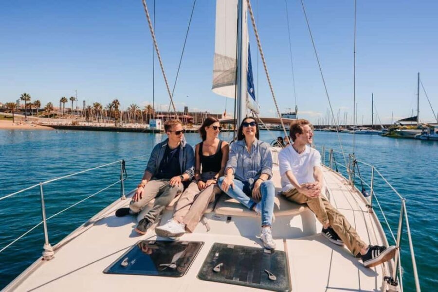 Barcelona: Sailing tour with open bar and aperitive - What to Expect on the Water