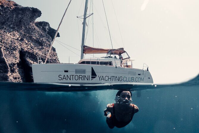Beautiful Day Catamaran Caldera Cruise incl. Meal & Drinks - What Sets This Tour Apart?
