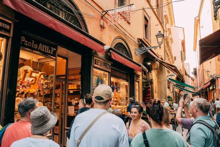 Bologna Walking tour with Tower Sky View and Archiginnasio - Practical Details and Tips