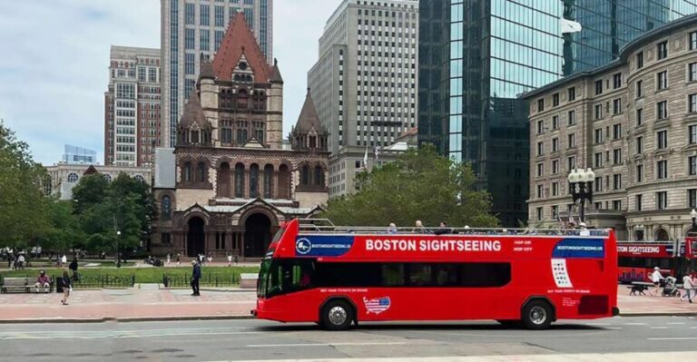Boston Sightseeing: Single Ride Pass With Double-Decker Bus - FAQ