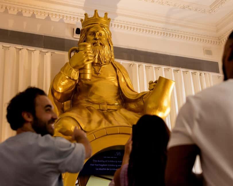 Brussels: Belgian Beer World Ticket with Rooftop & Free Beer - The Itinerary: What to Expect