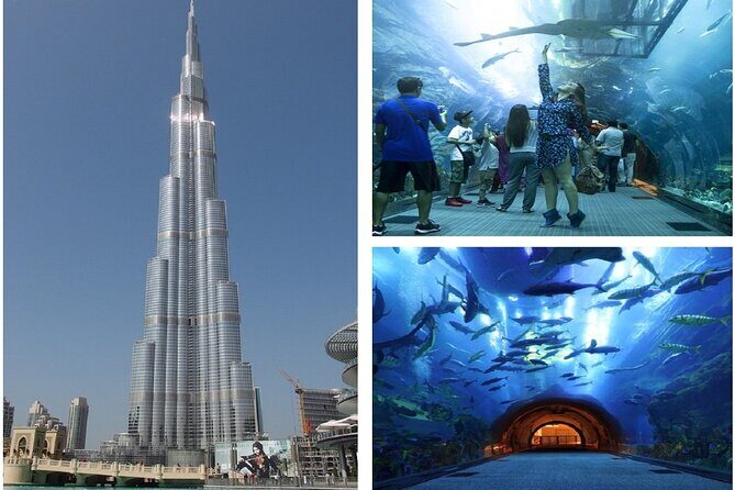 Burj Khalifa and Dubai Aquarium with Penguin Cove Combo - The Burj Khalifa Experience